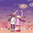 Oltre sfondi animati su Android Bubble live wallpaper, scarica apk gratis Cartoon love.