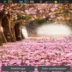 Oltre sfondi animati su Android Mountain weather, scarica apk gratis Cherry blossom by Creative factory wallpapers.