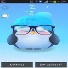 Oltre sfondi animati su Android River flow, scarica apk gratis Chubby penguin.