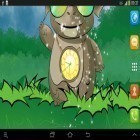 Scaricare Cute dragon: Clock su Android, e anche altri sfondi animati gratuiti per Meizu MX5.