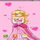 Oltre sfondi animati su Android Snowfall by Top Live Wallpapers Free, scarica apk gratis Cute princess.