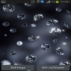 Oltre sfondi animati su Android Blue sea 3D, scarica apk gratis Diamonds.
