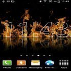 Scaricare Fire clock su Android, e anche altri sfondi animati gratuiti per HTC Desire 626.