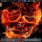 Oltre sfondi animati su Android 3D Steampunk travel pro, scarica apk gratis Fire skulls.
