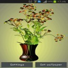 Scaricare Flowers by Memory lane su Android, e anche altri sfondi animati gratuiti per HTC Desire 600.