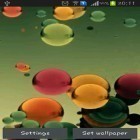 Scaricare Flying colored balls su Android, e anche altri sfondi animati gratuiti per Samsung Star 3 s5220.