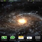 Oltre sfondi animati su Android Clock tower 3D, scarica apk gratis Galactic core.