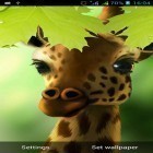 Oltre sfondi animati su Android Pink lotus, scarica apk gratis Giraffe HD.