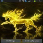 Oltre sfondi animati su Android Fantasy sunset, scarica apk gratis Golden horse.