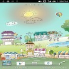 Scaricare Hand-drawn city su Android, e anche altri sfondi animati gratuiti per Sony Xperia go.