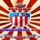 Oltre sfondi animati su Android Falling stars, scarica apk gratis Happy Independence day.