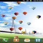 Oltre sfondi animati su Android Wind turbines 3D, scarica apk gratis Hot air balloon by Venkateshwara apps.