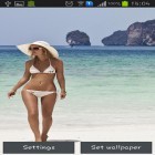Oltre sfondi animati su Android Xperia Z3, scarica apk gratis Hottest girls: Hot beach.