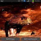 Oltre sfondi animati su Android Screen speaker, scarica apk gratis Lion.