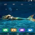 Oltre sfondi animati su Android Neon hero 3D, scarica apk gratis Mermaid by MYFREEAPPS.DE.