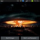 Oltre sfondi animati su Android Meteor shower by Top live wallpapers hq, scarica apk gratis Mushroom cloud.