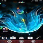 Oltre sfondi animati su Android Wolf: Call song, scarica apk gratis Neon flowers by Next Live Wallpapers.