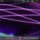 Oltre sfondi animati su Android Sakura's bridge, scarica apk gratis Neon waves.