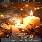 Oltre sfondi animati su Android Lazy frog, scarica apk gratis New Year candles.