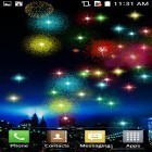 Oltre sfondi animati su Android Neon racing car hologram, scarica apk gratis New Year fireworks 2016.