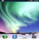 Oltre sfondi animati su Android Moonlight by Happy live wallpapers, scarica apk gratis Northern lights.
