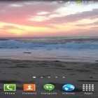 Scaricare Ocean waves su Android, e anche altri sfondi animati gratuiti per HTC One V.