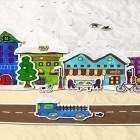 Oltre sfondi animati su Android Sea: Battery, scarica apk gratis Paper town.