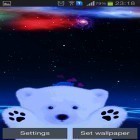 Oltre sfondi animati su Android Galaxies Exploration, scarica apk gratis Polar bear love.