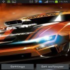 Oltre sfondi animati su Android Neon flower by Dynamic Live Wallpapers, scarica apk gratis Racing cars.