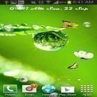 Oltre sfondi animati su Android India clock by iPlay Store, scarica apk gratis Rain drop.