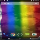 Oltre sfondi animati su Android Pixel rain, scarica apk gratis Rainbow flag.