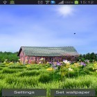 Oltre sfondi animati su Android Spring flower, scarica apk gratis Red barn.