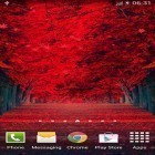 Oltre sfondi animati su Android Meteor shower by Top live wallpapers hq, scarica apk gratis Red leaves.