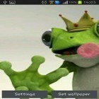 Oltre sfondi animati su Android Fresh leaves, scarica apk gratis Royal frog.