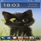 Oltre sfondi animati su Android Meteors sky, scarica apk gratis Savage kitten.