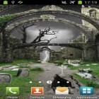 Oltre sfondi animati su Android Glowing flowers by My Live Wallpaper, scarica apk gratis Scary cemetery.