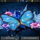 Oltre sfondi animati su Android Alien shapes full, scarica apk gratis Shiny butterfly.
