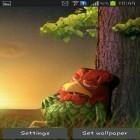 Oltre sfondi animati su Android Tornado 3D, scarica apk gratis Sleep cock.