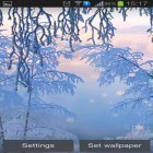 Oltre sfondi animati su Android Gradient color, scarica apk gratis Snow white in winter.