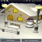Oltre sfondi animati su Android Deep space 3D, scarica apk gratis Snowfall 3D.