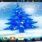 Oltre sfondi animati su Android Digital Flux, scarica apk gratis Snowy Christmas tree HD.