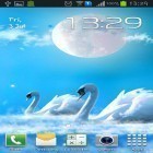 Oltre sfondi animati su Android Moonlight by 3D Top Live Wallpaper, scarica apk gratis Swans lovers: Glow.