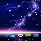 Oltre sfondi animati su Android Colored lights, scarica apk gratis Thunderstorm by Pop tools.