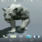 Oltre sfondi animati su Android Neon triangle 3D, scarica apk gratis Tiger by Lorens Gamlis.