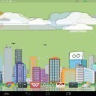 Oltre sfondi animati su Android 3D cross, scarica apk gratis Toon landscape.