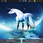 Oltre sfondi animati su Android Crystal 3D, scarica apk gratis Unicorn.