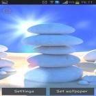 Oltre sfondi animati su Android Tornado 3D, scarica apk gratis White stone.