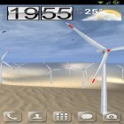 Oltre sfondi animati su Android Rose: Summer morning, scarica apk gratis Wind turbines 3D.